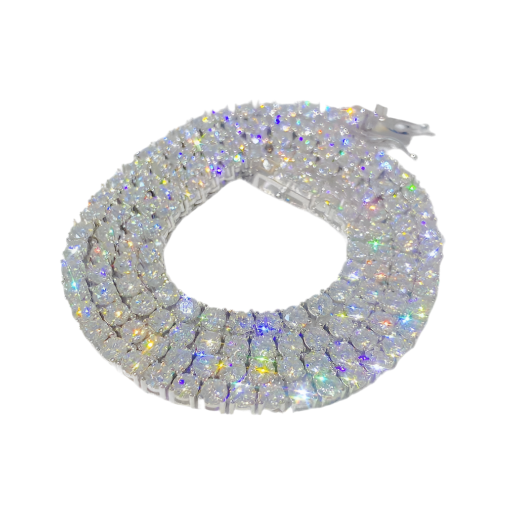 5MM VVS1 Moissanite Tennis Chain