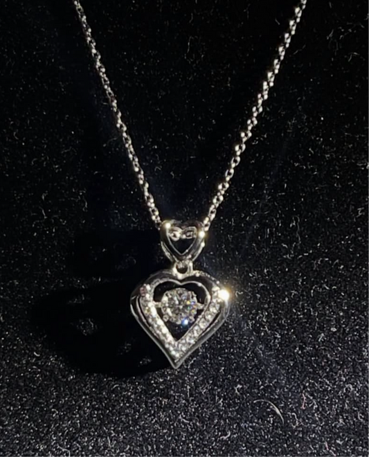 VVS1 Heartstone Necklace